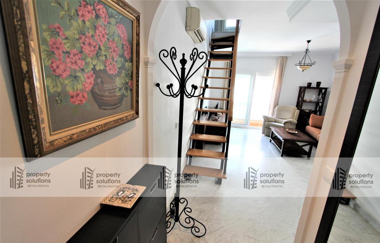Playa 1º Linea Playa- Apartamento Duplex En Pleno Corazon De La Carihuela 토레몰리노스 외부 사진